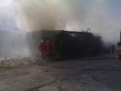 INCENDIO CONTAINER