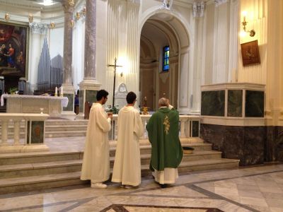 Benedizione statua di San Pio da Pietrelcina