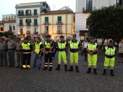 Gli amici del Corpo Forestale dello Stato e dell'Emergenza pubblica Irno