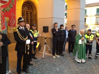 Il Coordinatore del Gruppo Comunale saluta le autorità ed i volontari presenti.