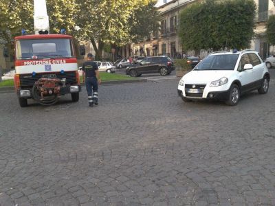 Fiat 130 Autobotte con cisterna da 8000 litri.