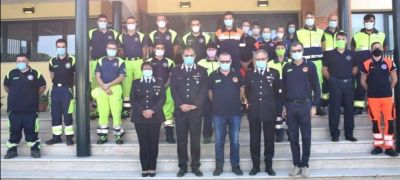 Scuola regionale E. Calcara - corso Antincendio boschivo con la partecipazione di alcuni nostri volontari.