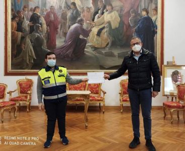 PREMIATI I VOLONTARI ANTINCENDIO.