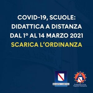 COVID-19, ORDINANZA n. 6 del 27 FEBBRAIO 2021