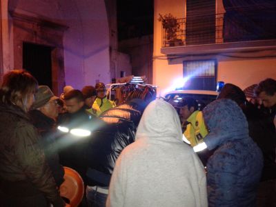 Emergenza idrica nelle frazioni occidentali - intervento della Protezione Civile cavese.