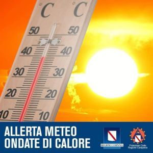 ONDATE DI CALORE, DALLE 08.00 DI DOMANII ALLE 08.00 DI VENERDI' TEMPERATURE AL DI SOPRA DELLE MEDIE STAGIONALI ED ELEVATO TASSO DI UMIDIT&Agrave;