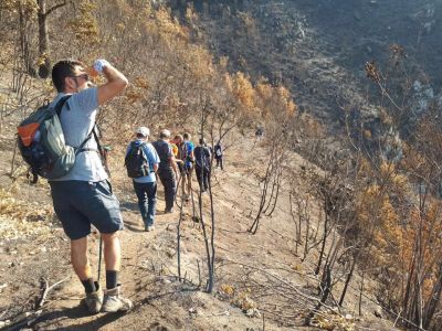 STAMATTINA IL C.O.C IN VETTA A MONTE FINESTRA.