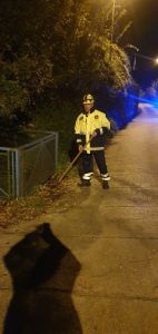Monitoraggi zone rosse da parte della Protezione Civile.