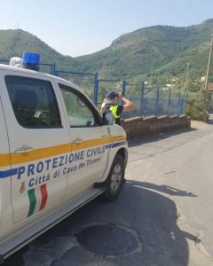 Avvistamento A.I.B. Controlli pedemontani.