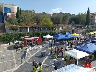 Settimana nazionale della Protezione Civile - Esercitazione regioneale a Pertosa.