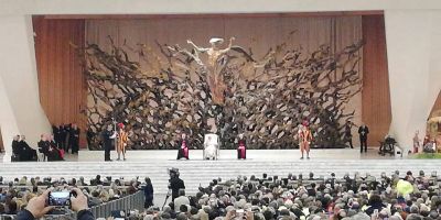 BENEDIZIONE DI PAPA FRANCESCO PER GLI OPERATORI DI PROTEZIONE CIVILE.