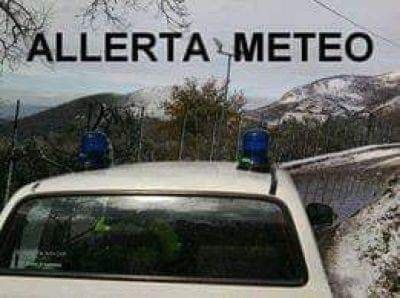 AVVISO DI ALLERTA PER PREVISTE CONDIZIONI METEOROLOGICHE AVVERSE.