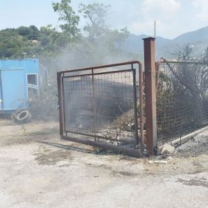 Continuano gli interventi a.i.b. da parte del Gruppo comunale di Protezione Civile cavese.