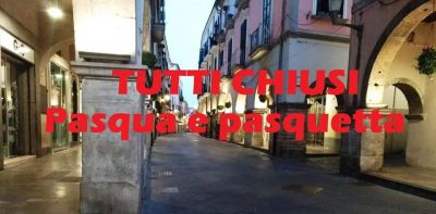 PASQUA E PASQUETTA NEGOZI CHIUSI