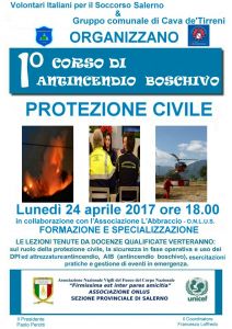 Partito il corso di formazione in antincendio boschivo per la Protezione Civile.